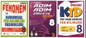 FENOMEN 8.SINIF KURUMSAL FASİKÜLLERİ+NEWTON ADIM ADIM ZİRVEYE+FENOMEN KTD FEN BİLİMLERİ (3 KİTAP) - 1
