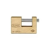 GENİŞ - SARI KAYAR MİLLİ PİMLİ KİLİT 80MM (5232) - 1