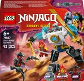 LEGO NINJAGO Zane’in Savaş Zırhı Mech’i 71827-6 Yaş ve Üzeri Çocuklar için 3 Minifigürlü Yaratıcı Oyuncak Yapım Seti, Do - 4