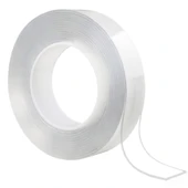 ÇİFT TARAFLI NANO TEKNOLOJİ SÜPER YAPIŞTIRICI ŞEFFAF BANT 1MM*3CM*3M (5232) - 1