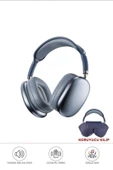 P9 Air Pro Max Kablosuz 5.3 Mikrofonlu Sd Kart Girişli Aux Kablolu Bluetooth Kulaklık Kılıf Hediyeli - 7