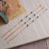 925 ayar gümüş doç nazar bocuklu bileklik thumbnail 4