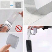 Güçlü Yapışkanlı Pencere Tamir Bandı, Böcek Önleyici Yama Bandı 2 mt x 5 cm (5232) - 5