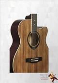 Zoppran Aczp200Wl Walnut Akustik Gitar - 2