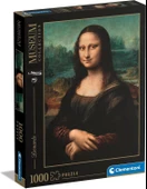 Clementoni - 1000 Parça Museum Collection Yetişkin Puzzle - Mona Lisa - Leonardo - 1