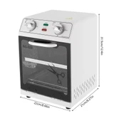 Yüksek Isılı Manikür Dental Kuru Hava Sterilizasyon Makinesi 8lt SM-220 - 7