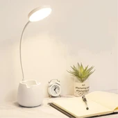 3 Modlu Kıvrımlı Bükülebilir Kalemlikli Masa Lambası thumbnail 2