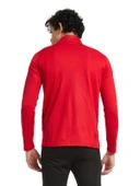 Galatasaray Orijinal 5 Yıldızlı Fermuarlı Kırmızı Sweat + Silikon Bileklik Set Hediye Ahşap Kutulu - 8