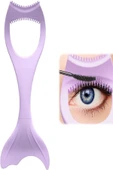 Deniz Kızı Kirpik Rimel Eyeliner Maskara Şablonu Silikon  Makyaj Uygulama Aparatı - 1