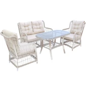 LaVida Bahçe Oturma Takımı | Rattan 2+1+1 ve Sehpa thumbnail 8