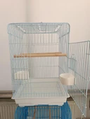 Netx Kafes 1809-R Papağan Beyaz 46,5X46,5X85 cm - 2