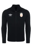 Galatasaray Orijinal Lisanslı Fermuarlı 5 Yıldızlı Siyah Sweat TC054 - 6
