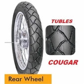 Panther Tubles Cougar 90/90-18 Motosiklet Lastiği - 1