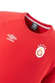 Galatasaray Orijinal Lisanslı Umbro Sıfır Yaka 5 Yıldızlı Sweat Kırmızı - 4