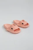WG500 Köpekbalığı Pembe Unisex Tam Ortopedik Terlik Shark Slides thumbnail 3