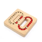 Ahşap Eğitici Rubik Küp Oyunu 92-740 - 1