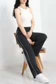 Biyeli Eşofman Altı Füme - 4