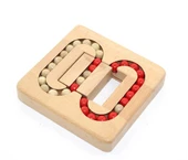 Ahşap Eğitici Rubik Küp Oyunu 92-740 - 1
