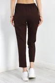 Dabıl Bağcıklı Pantolon Acıkahve thumbnail 7