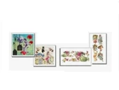 Ahşap Boyama Transfer 35X50 Karışık Desen - 1