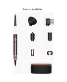 Dyson Airwrap i.d. Kıvırcık+Bukleli Jasper Plum Saç Şekillendirme Seti - 7