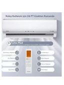 Kumtel Matsu KMSAC-12 A++ 12000 BTU Inverter Duvar Tipi Klima - 4
