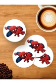 Panorama Ajans Spiderman Örümcek Adam marvel Hayran 4'lü Ahşap Bardak Altlığı - 1