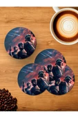 Panorama Ajans Star Wars Galaksi 4'lü Ahşap Bardak Altlığı - 1