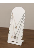 Panorama Ajans Kolye Sergileme Standı | 3mm MDF | 30x15 cm - Şık ve Pratik Tasarım - 1