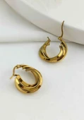 Dalga Gold Çelik Takı Seti 351 - 3