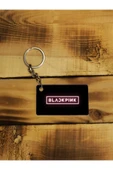 Panorama Ajans Blackpink Neon Tabela Tasarım Pembe Siyah Ince Metal Anahtarlık - 1