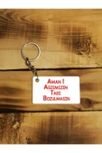 Panorama Ajans Yaprak Dökümü Sözlü Ince Metal Anahtarlık - 1