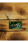 Panorama Ajans Minecraft Oyun Tasarımı Ince Metal Anahtarlık - 1