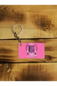 Panorama Ajans Victoria's Secret Logo Pembe Pink Ince Metal Anahtarlık - 1
