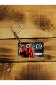 Panorama Ajans Futbolcu Cristiana Ronaldo Tasarım Ince Metal Anahtarlık - 1