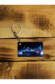 Panorama Ajans Geleceğe Dönüş Delorean Dmc Ince Metal Anahtarlık - 1