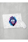Panorama Ajans Renkli Kurt Tasarım Colourful Sticker Mouse Pad - 1