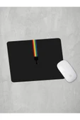 Panorama Ajans Boya Fırça Minimal Zemin Gökkuşağı Mouse Pad - 1