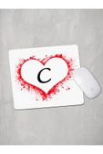 Panorama Ajans C Harfi Kalp Mouse Pad - 1