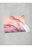 Panorama Ajans Sunset Manzara Günbatımı Fotoğraf Baskılı Mouse Pad - 1