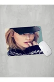 Panorama Ajans Emma Stone Mavi Göz Güzel Kadın Mouse Pad - 1