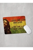 Panorama Ajans Bob Marley Reggae Müzik Hayat Mouse Pad - 1