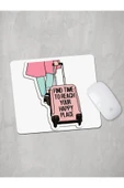 Panorama Ajans Pembe Bavul Mouse Pad - 1