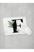 Panorama Ajans F Harfi Yeşil Yapraklı Mouse Pad - 1