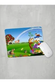 Panorama Ajans Donald Duck Looney Tunes Dc Çizgi Film Nostalji Mouse Pad - 1
