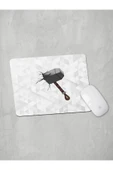 Panorama Ajans Marvel Karakterleri Thor Çekici Mjolnir Sticker Tasarım Mouse Pad - 1