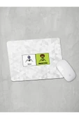 Panorama Ajans Virüs Antivirüs Komik Sticker Mouse Pad - 1