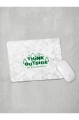 Panorama Ajans Kampçılara Dışarıda Düşün Sticker Mouse Pad - 1