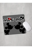 Panorama Ajans Mickey And Minnie Minimal Tasarım Mouse Pad - 1
