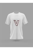Panorama Ajans V Harfi Baskılı T-shirt thumbnail 1